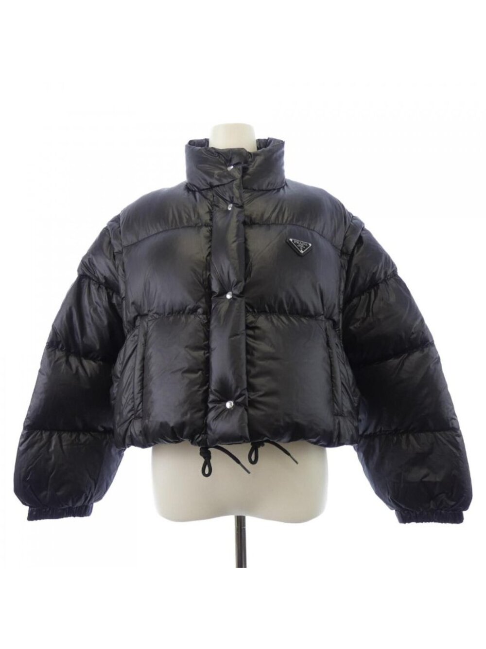 Prada Triangle Logo Down Jacket